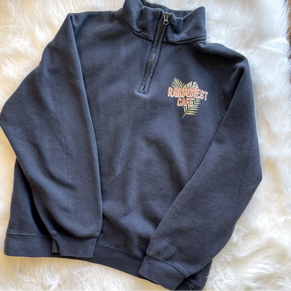 Nostalgic Rainforest Cafe sweatshirt